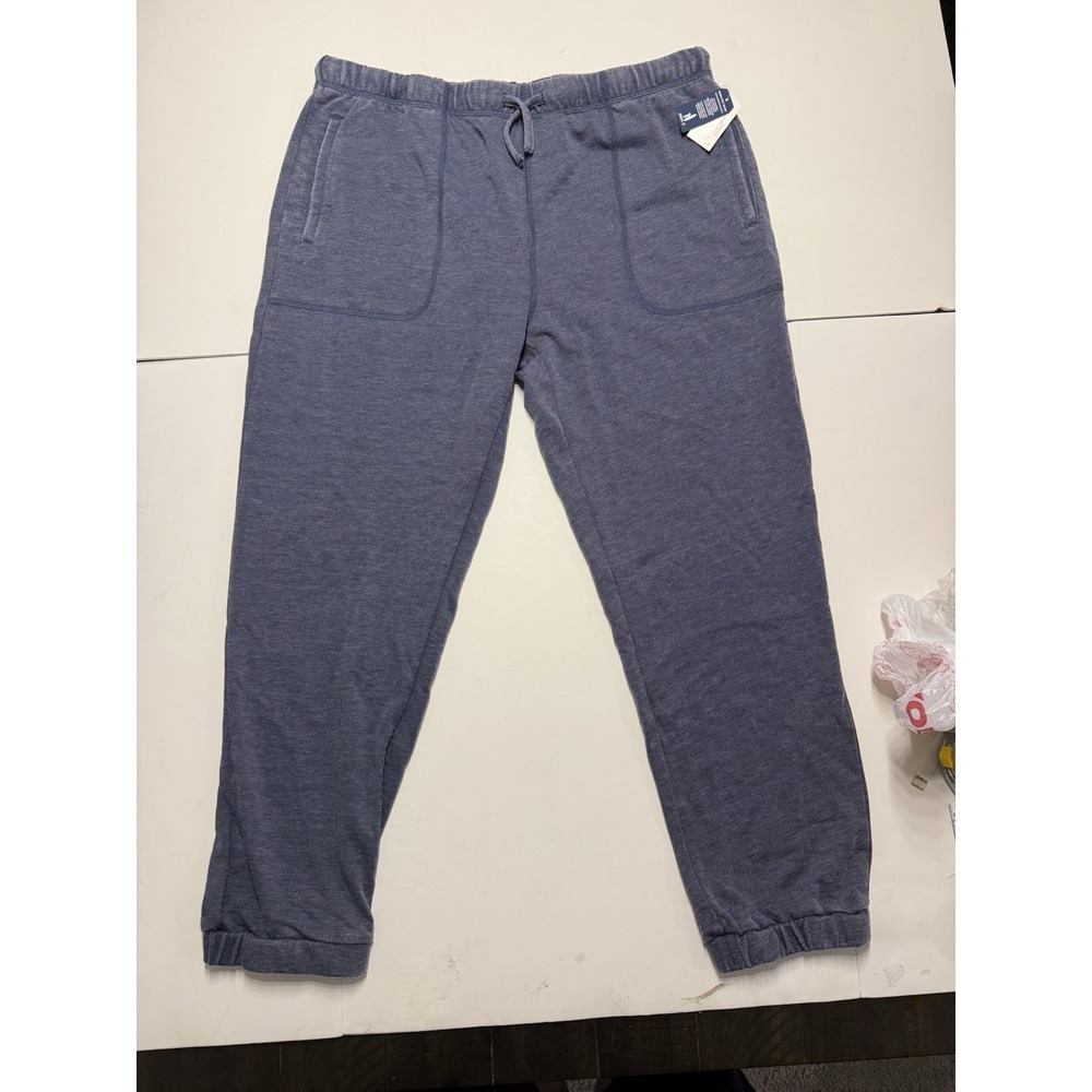 Johnnie-O Men's Burn-Out Wash Jogger Pants Washed Blue NWT Size XL